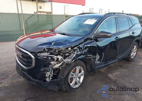 2020 GMC Terrain Awd Sle z USA, uszkodzony, nr VIN 3GKALTEV4LL210274